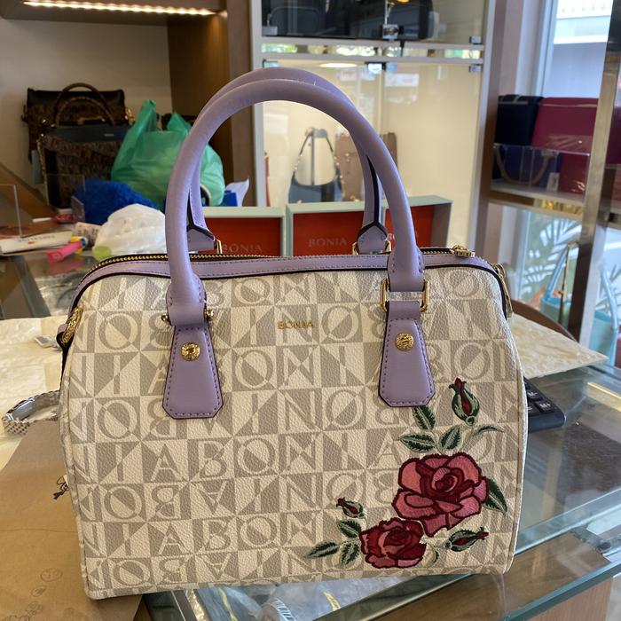 Tas Bonia Original Monogram speedy bordir flower