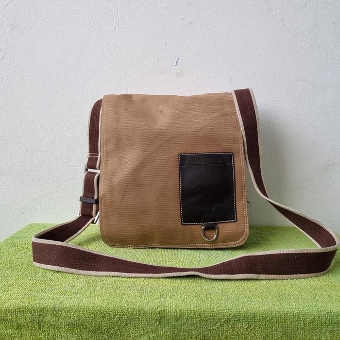 TAS SLING PRIA AIGENISI COLLECTION SECOND BRANDED IMPORT / TAS SELEMPANG PRIA
