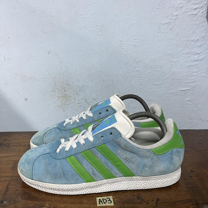 Sepatu second ori adidas gazelle OG green size 41