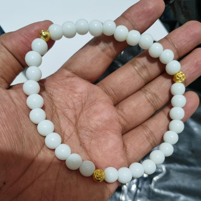 tasbih batu natural giok 33 butir 100%asli