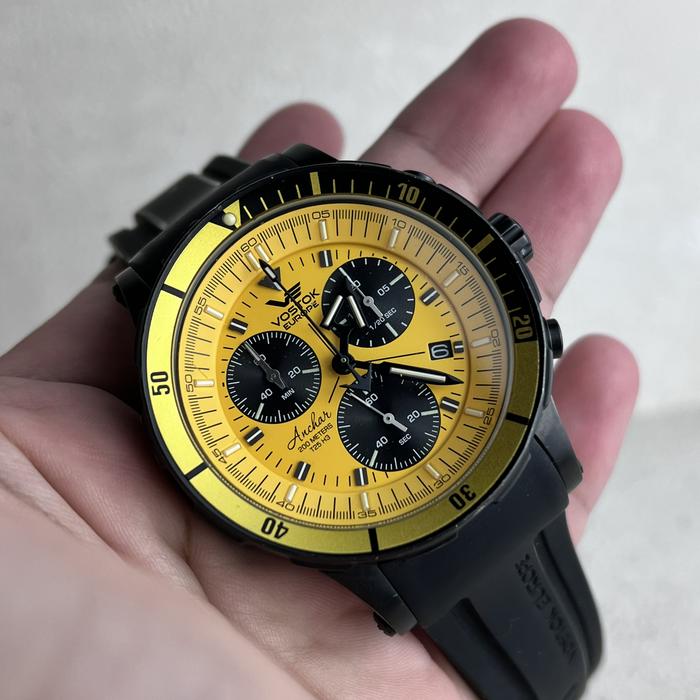 Vostok Europe Anchar Chronograph no seiko orient tissot hamilton