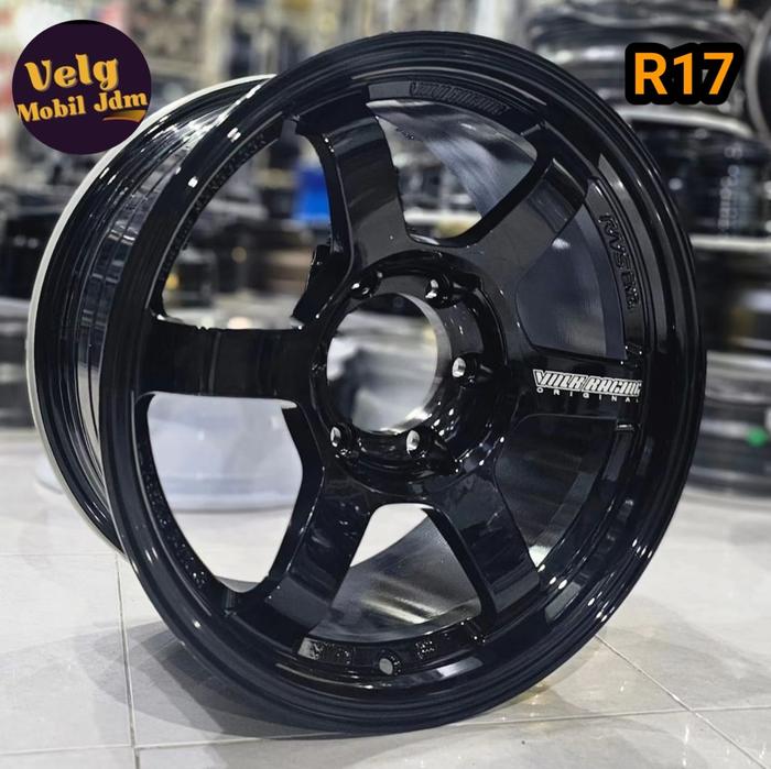 velg racing 17 TE37 PROGRESIVE R17 velg mobil Pajero Fortuner hilux