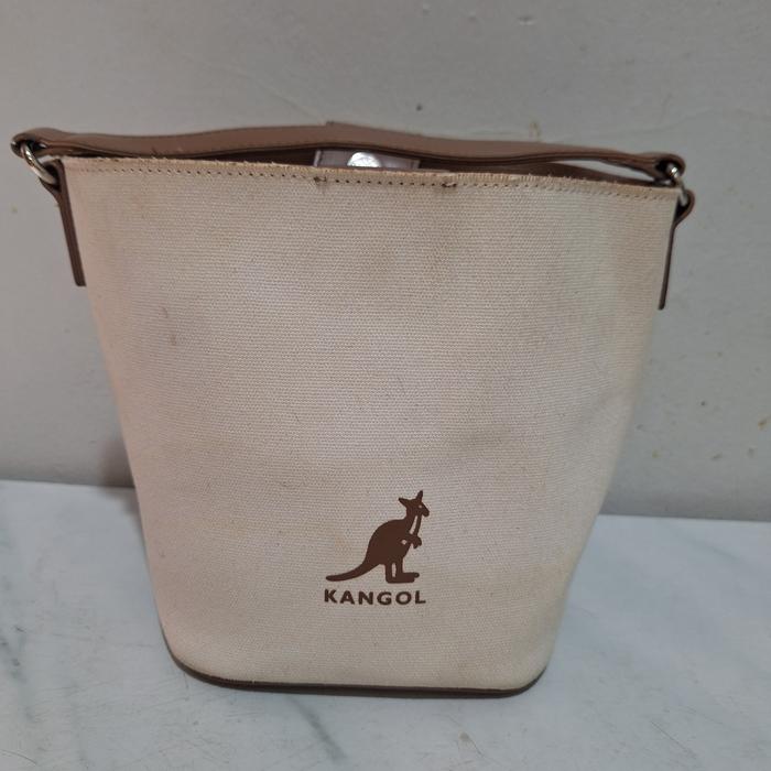 Tas Preloved Bucket Hand Bag Kangol