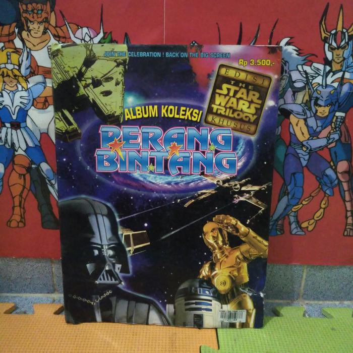 album koleksi perang bintang edisi the star wars trilogy khusus, hadiah Chiki, cheetos, chitatato, j