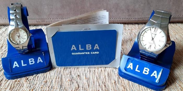 Jam tangan pasangan couple watch Alba Ori vx32-269