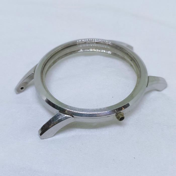 Vintage swiss watch case body stainless jam tangan antik part arloji lawas klasik universal swiss ma