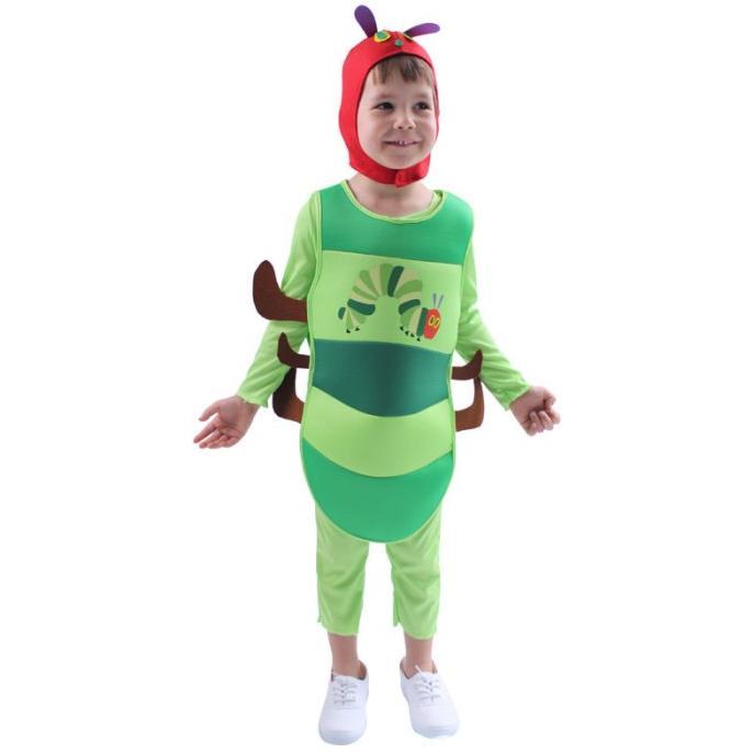 the very hungry caterpillar kids costume halloween kostum ulat