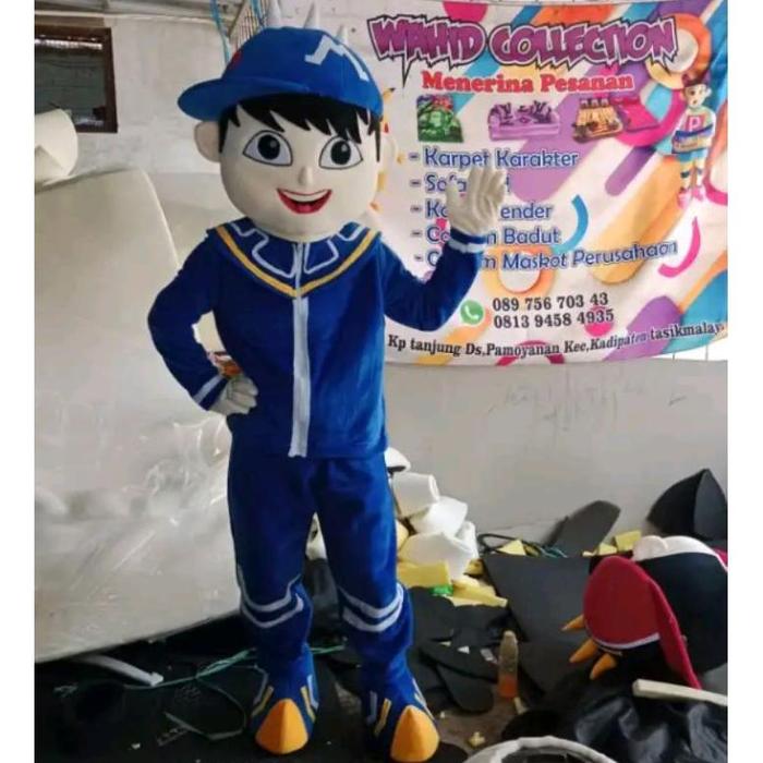 ram Kostum Boboiboy biru kostum boboiboy murah kostum boboiboy dewasa baju badut baju badut murah ko