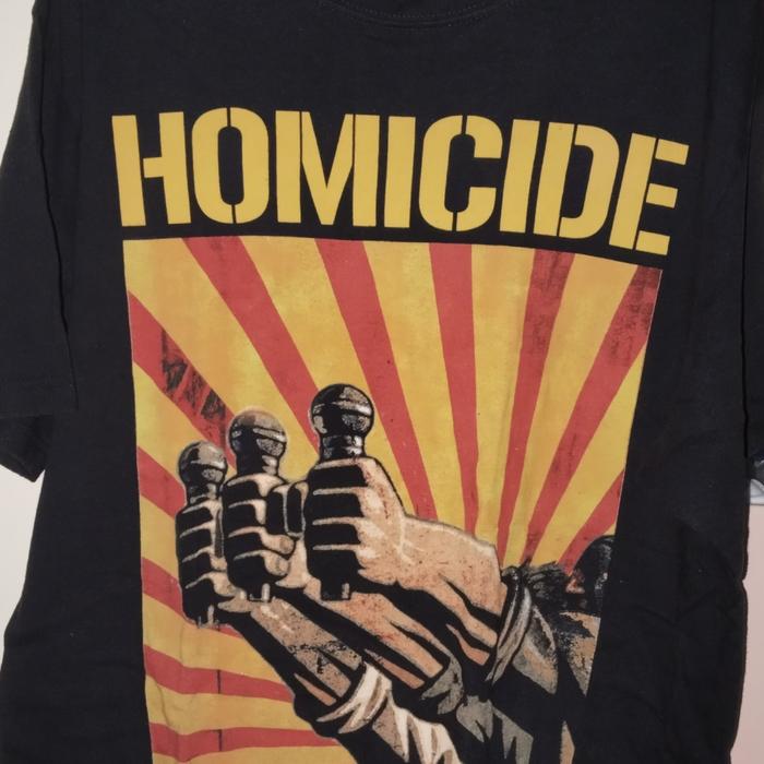 homicide kaos+homicide merch+tshirt homicide