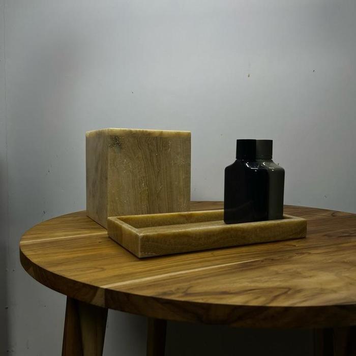 Kiai nix - Onyx tissue box luxury