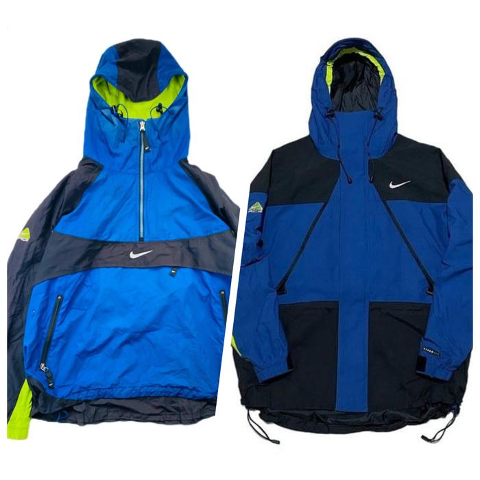 JAKET NIKE ACG ANORAK JACKET & NIKE ACG STORM FIT WATERPROOF JACKET (BUNDLE) ORIGINAL OUTDOOR HIKING