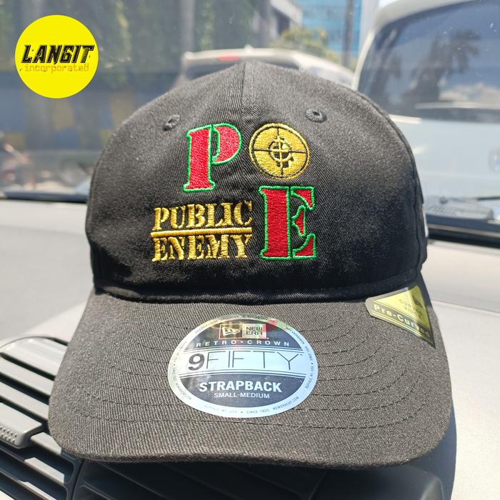 Topi Snapback New Era x Public Enemy