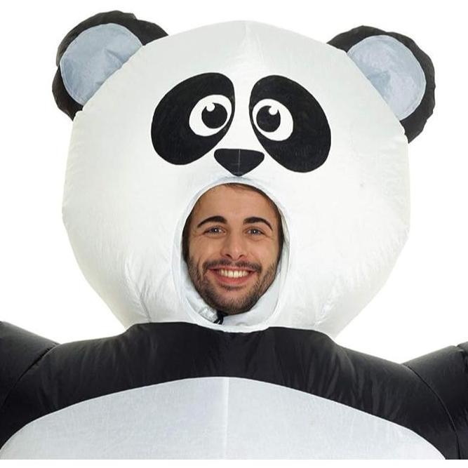 ram Kostum Angin Lucu PANDA Inflatable Costume