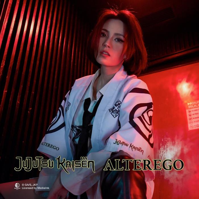ram ALTER EGO X JUJUTSU KAISEN HAORI KIMONO WHITE
