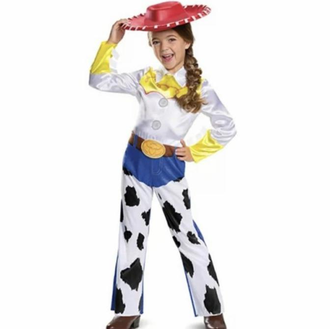 cowgirl jessie disney toy story costume | kostum jessie toy story girl