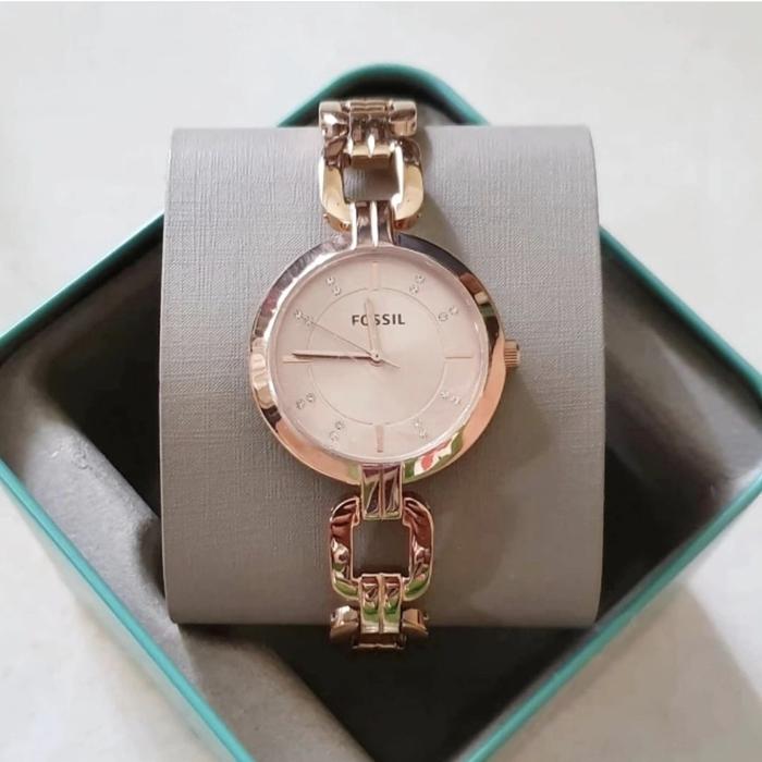 jam tangan wanita fossil bq3206 watch ej