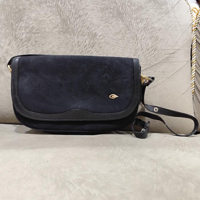 Tas Selempang Vintage koleksi Tas Jadul tahun 80an Minus kusam didalam