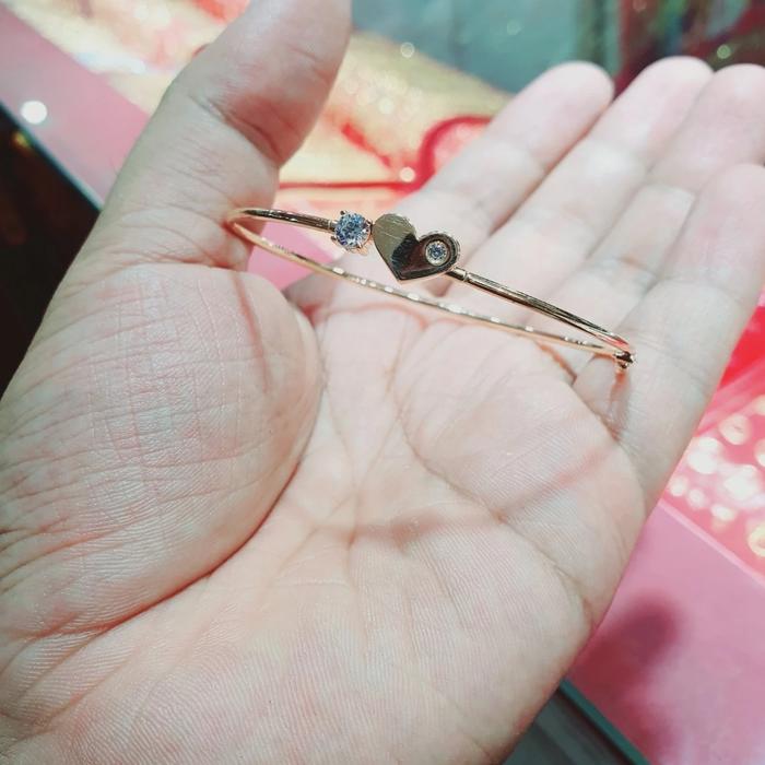 Gelang Bulat Love Kadar 375