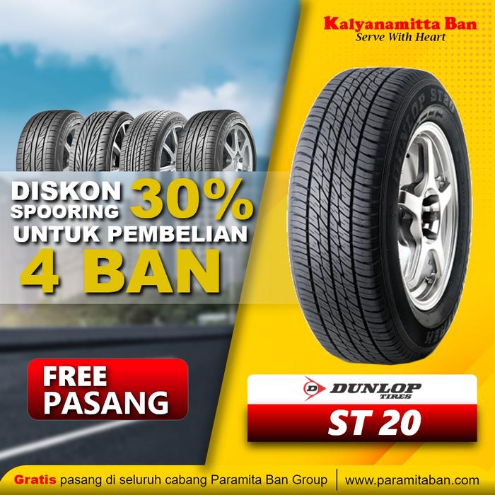 Ban Mobil Dunlop ST20 215/65 R16 Ban Mobil Ring 16
