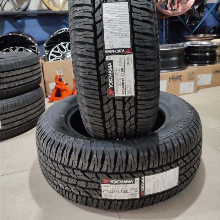 BAN IMPORT YOKOHAMA GEOLANDAR AT -G015 110H 265 60 R18 PAJERO FORTUNER
