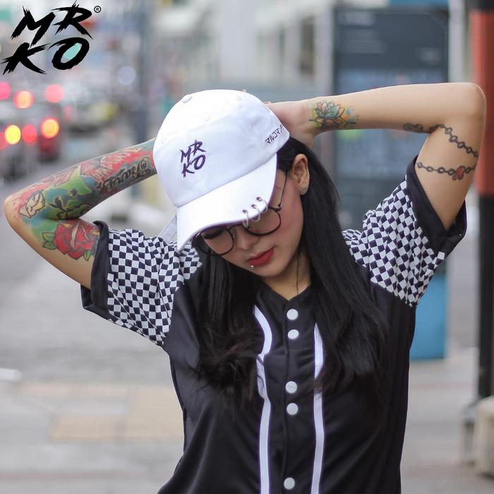 Topi Ring Distro MRKO Adjustable Korean Snapback Baseball Unisex