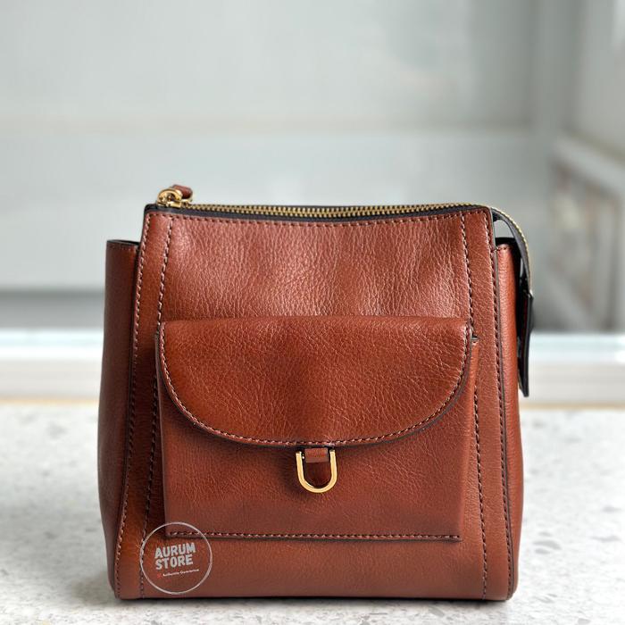FOSSIL PARKER MINI BACKPACK BROWN