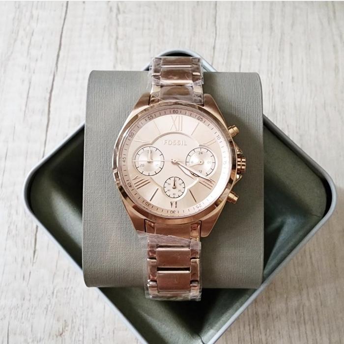 jam tangan wanita fossil bq3036 watch ej