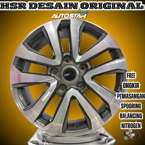 Velg mobil Lexus  LX,Toyota Cygnus, Land Cruiser, Sequoia, Tundra hsr lexy R20 pcd 5x150  lebar 85 o