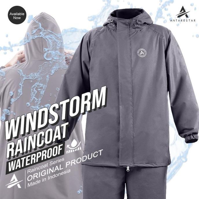 Termurah Antarestar Jas Hujan Jaket Waterproof 2 Iin 1 Celana Satu Set Jas Huja