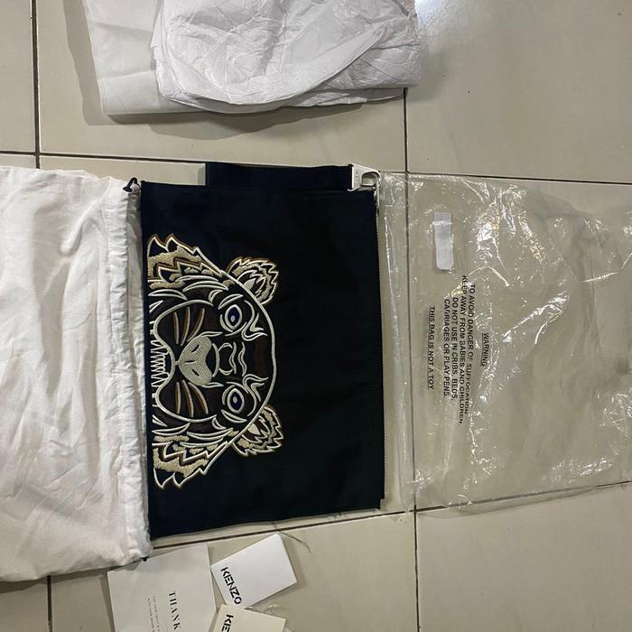 clutch kenzo tiger original