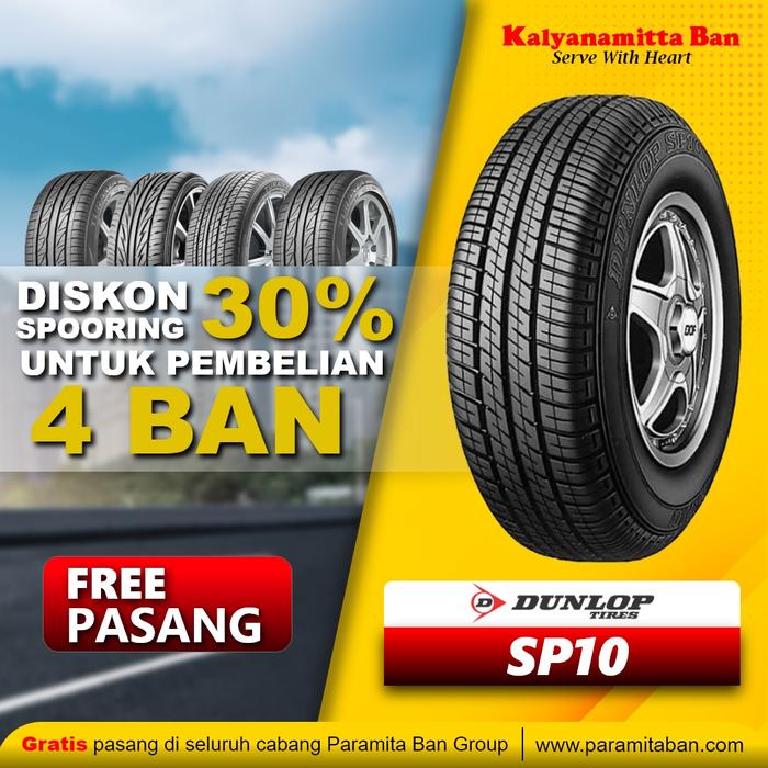 Ban Mobil Dunlop SP10 185/65 R15 Ban Mobil Avanza Ring 15