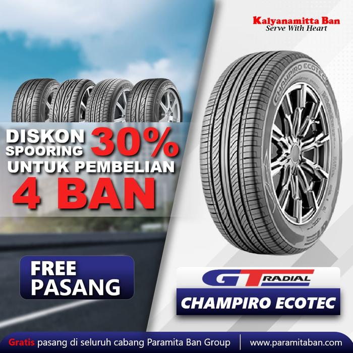 Ban Mobil Gajah Tunggal 195/70 R14 Ecotec Ban Mobil Ring 14