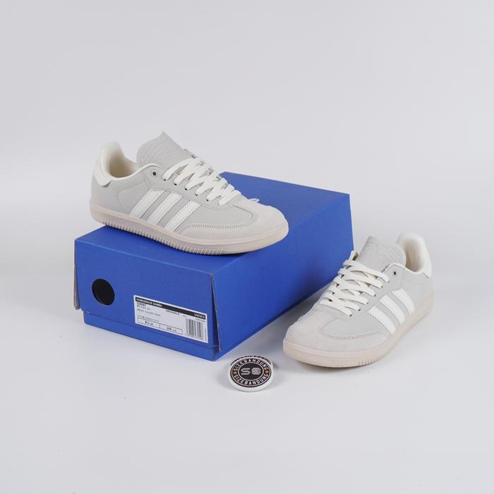 Sepatu Adidas Samba Human Race Cloud White