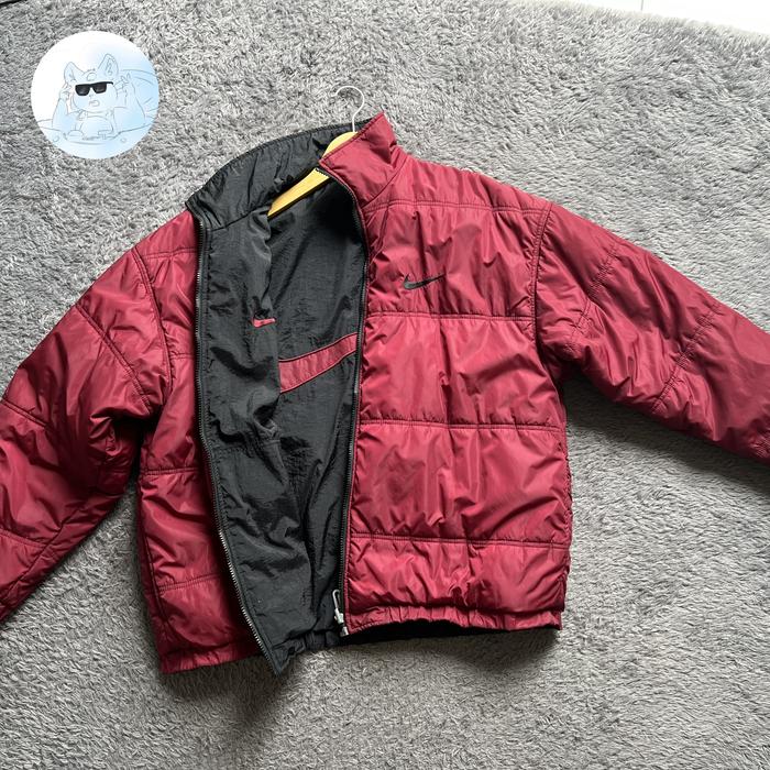Nike reversible puffer jacket vintage