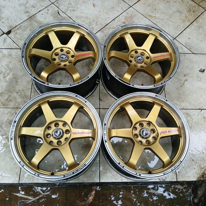 Velg Second Celong TE37 Ring 17 Pcd 4x100/114.3 Galant Lancer Avanza Vios City Swift Kia Fiesta