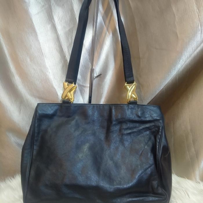 tas kulit seken paloma picasso tote bag preloved