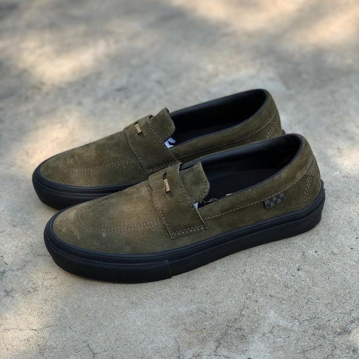VANS SKATE STYLE 53 BEATRICE DOMOND DARK OLIVE