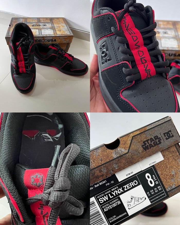 Star Wars Lynx Zero DC Shoes original - size 8.0 US/ 40.5 EU - Brand NEW