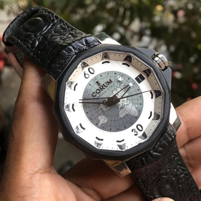Corum admirals cup GMT watch ORI
