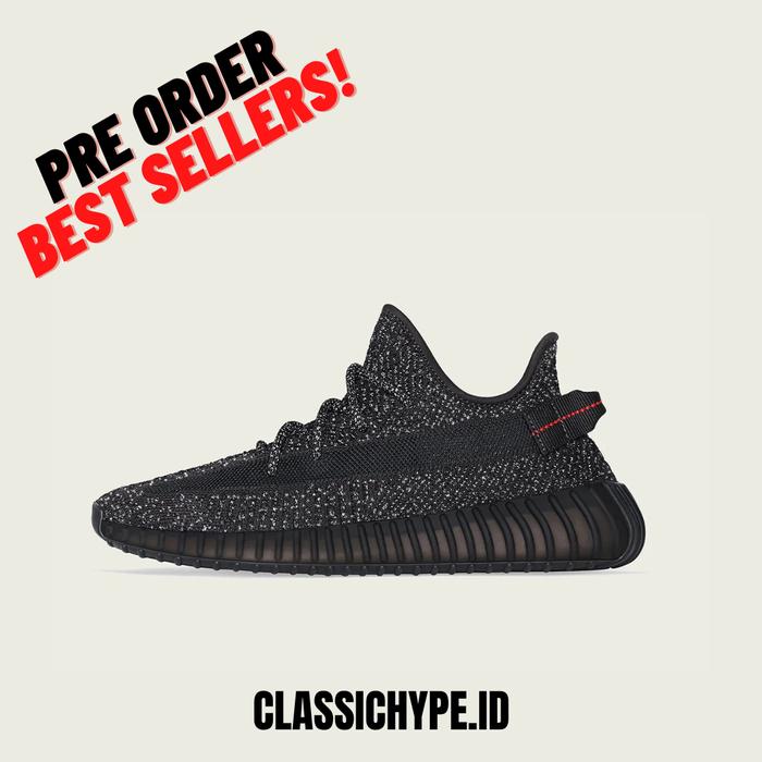 Yeezy Boost 350 V2 Black Reflective 100% Original