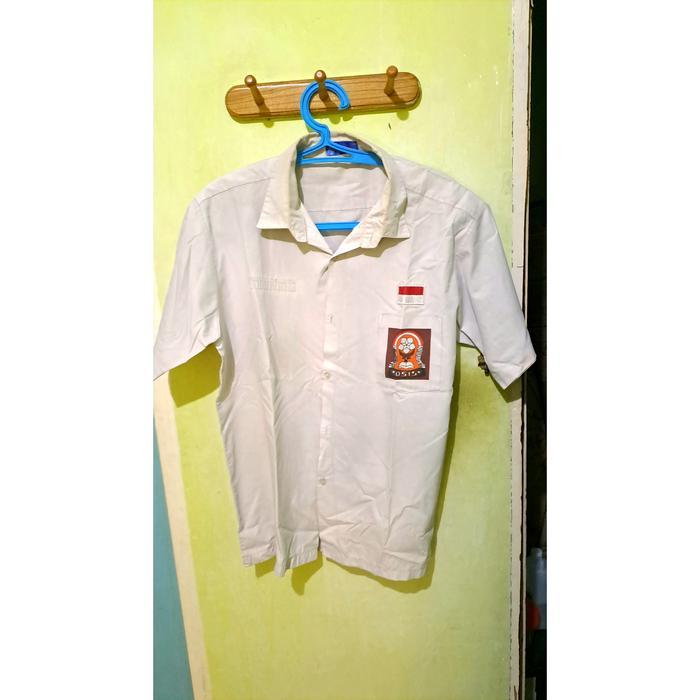 baju seragam putih SMA ukuran 15 1/2 & 16 bekas