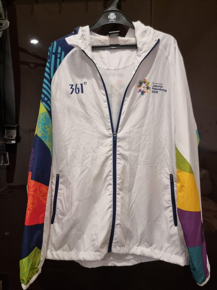 Jaket ASIAN GAMES 2018 Jacket 361° ORIGINAL LIMITED EDITION Size XL