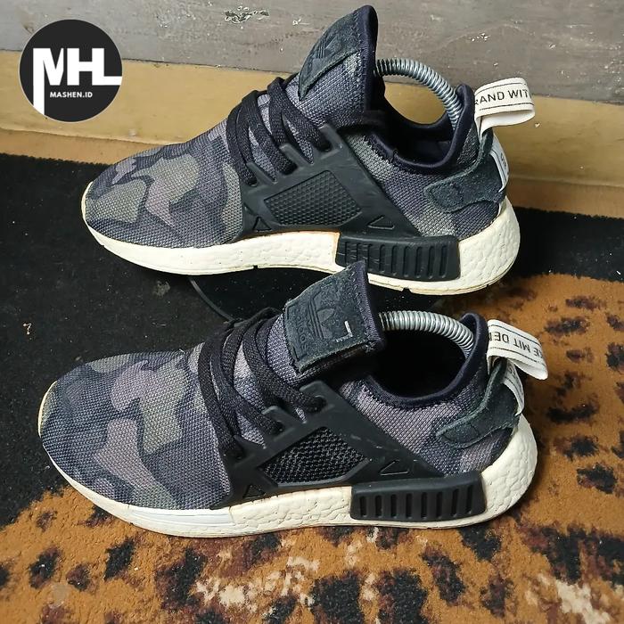 Sepatu Adidas NMD XR1 Black Duck Camo