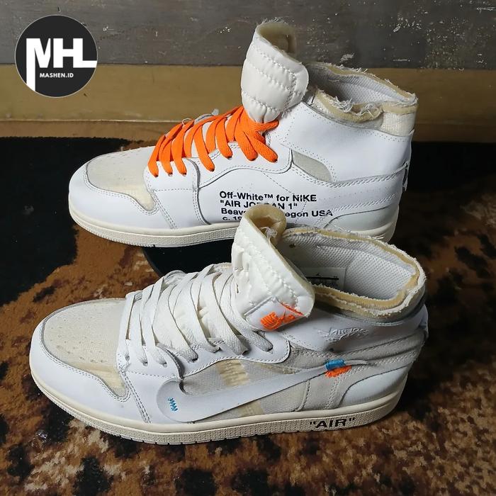 Sepatu Sneakers AJ 1 x Off White