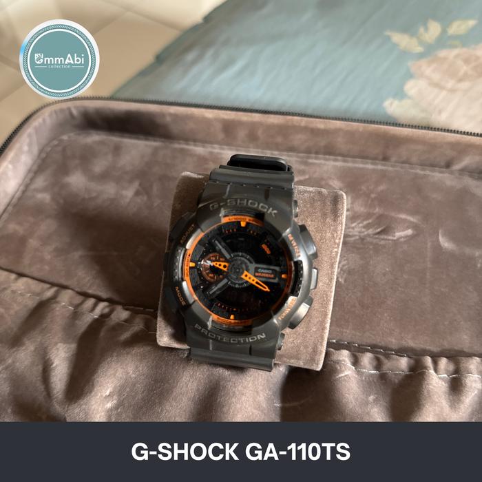 Jam Tangan Original Pria G-Shock GA-110TS-1A4DR Second