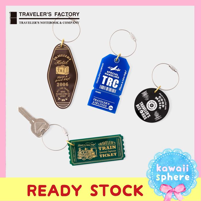 Travelers Factory TF Acrylic Keychain | Keyholder / Gantungan Kunci Traveler's Notebook | Ready Stoc