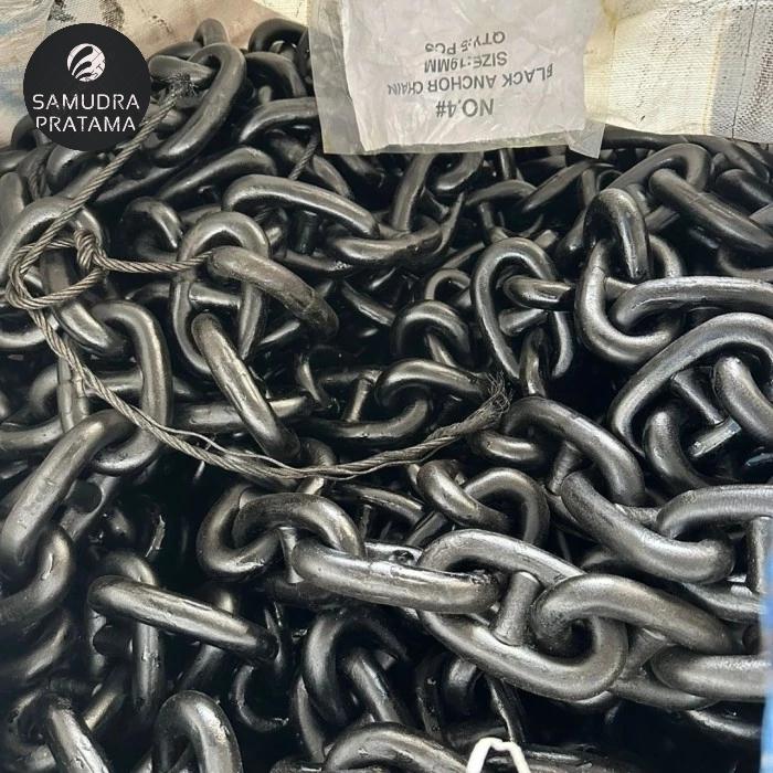 rantai jangkar 19mm /rantai jangkar 19 mm 3/4 / anchor chain baru new