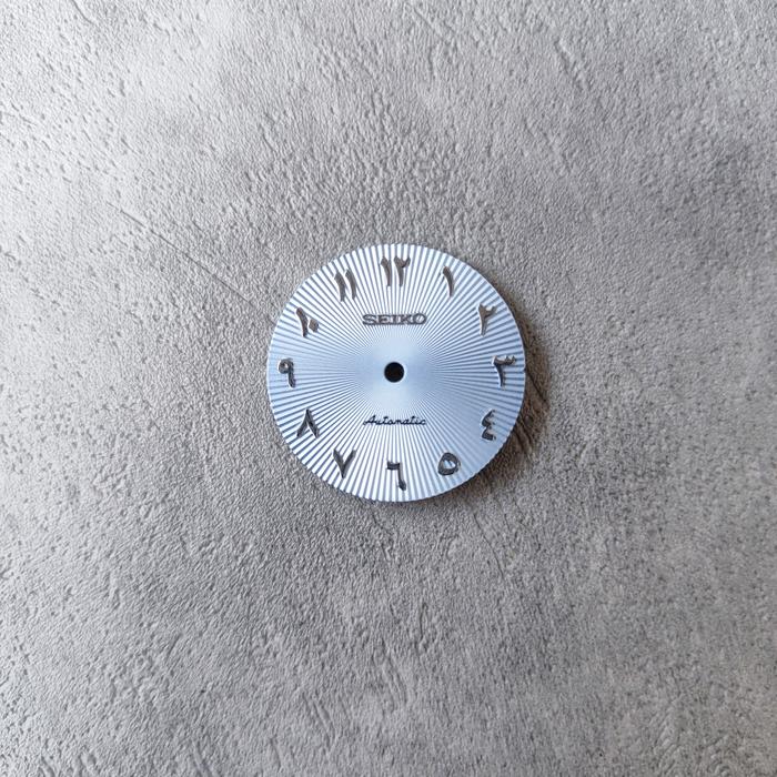 Dial seiko for caibre NH35a NH36a 7s26 mod Seiko baby blue