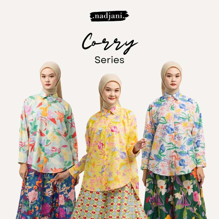 Nadjani Corry Kemeja Wanita Oversize