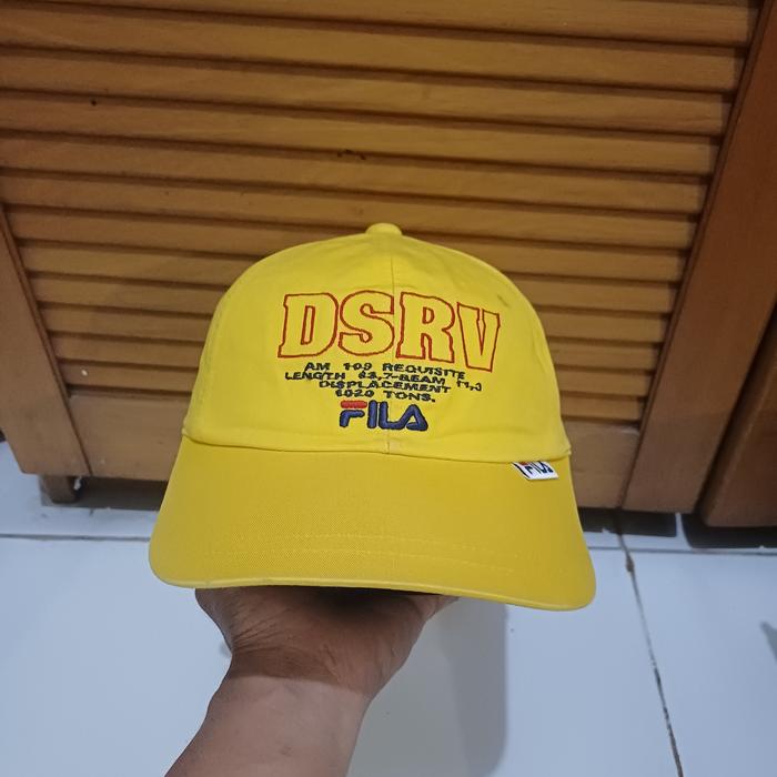 Topi Simple Cap Fila Japan Market Classic Vintage
